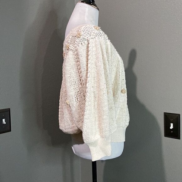 Vintage International Apparel Grannycore Cottage Core Knit Oversized Sweater - Picture 7 of 11